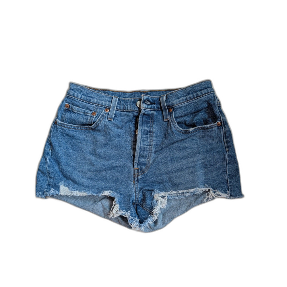 Levi Denim Jean Shorts (28)